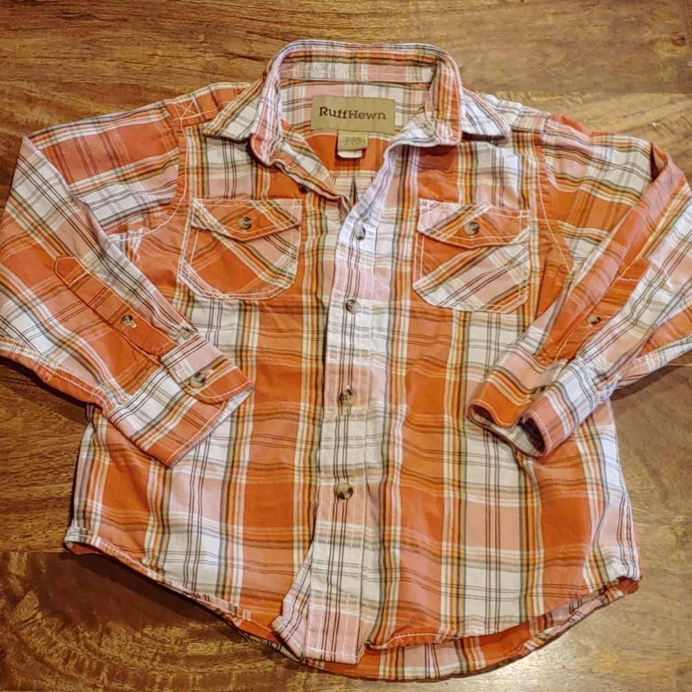 Ruff Hewn Button Down Shirt Size 4/5 Small